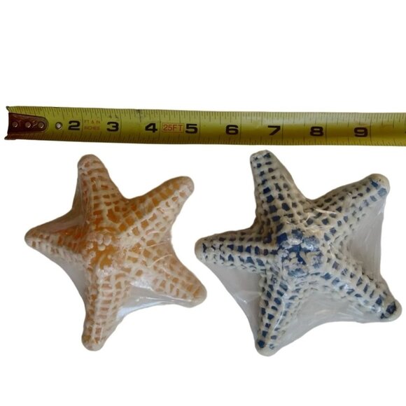 Starfish Shaped Floating Candle New Wrapped Wax Shell Tropical Pool Party lot 3 - Picture 6 of 6